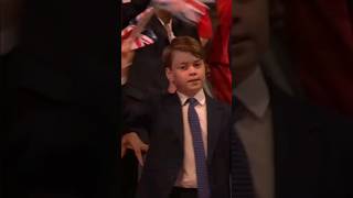 PrinceGeorge and PrincessCharlotte join Family in DANCING to TakeThat CLASSIC shorts [upl. by Yekciv]