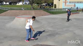 Tour of Mayberry Park skatepark in South Whittier CA [upl. by Dlonyer]