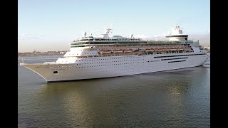 Monarch of the Seas Pullmantur Monarch Scrapping July 2020  January 2022 [upl. by Elyrpa]