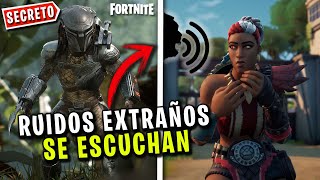 EL DEPREDADOR LLEGA A FORTNITE  SONIDOS EXTRAÑOS SE ESCUCHAN – Explicación Secretos Temporada 5 [upl. by Caresa]