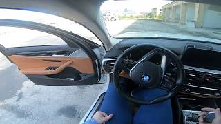 Bmw 520i 2018  Bmw 520i yakıt tüketimi  520i inceleme  G30  bmw 5 review  POV [upl. by Nnaeel]