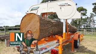 Aserradero LumberMan MN26 de Norwood – El aserradero más versátil disponible para el aficionado [upl. by Anagnos]