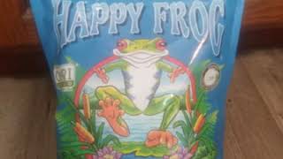 Fox Farm Happy Frog Organic Fertilizer [upl. by Anawek602]