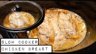 Slow Cooker Chicken Breast  Dump and Go Crockpot Dinner [upl. by Ardaed491]