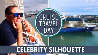 CELEBRITY SILHOUETTE STAYCATION CRUISE DAY ONE  TRAVEL DAY [upl. by Thia665]