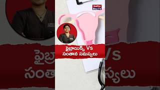 Fibroids and Fertility Can They Affect Your Chances l Dr Abhinaya Alluri shorts MedPlusONETV [upl. by Thirzi]