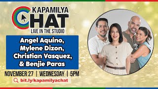 Angel Aquino Christian Vasquez Mylene Dizon amp Benjie Paras  Kapamilya Chat [upl. by Agiaf]