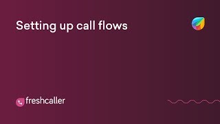 6 Setting up Call Flows  Freshdesk Contact Center [upl. by Vig997]