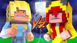 JOGANDO MINECRAFT COM MINHA MAIOR INIMIGA [upl. by Duggan206]