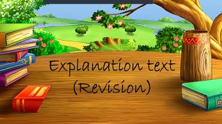 Explanation Text  how to write an explanation  Lets write explanation [upl. by Uella]