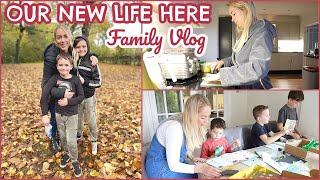 OUR NEW LIFE HERE NEVER MOVING AGAIN OVERCOMPENSATING MEAL PLAN amp MORE VLOG  Emily Norris AD [upl. by Oneg]