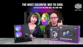 《XFastest 實況台》酷碼 MasterLiquid ML240R RGB 水冷散熱器閃亮直播 [upl. by Ravi797]