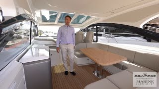 Princess V50  Princess Yachts Italia [upl. by Wyatt]