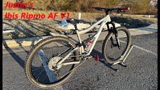 2022 Ibis Ripmo AF V1  Justins New Bike [upl. by Ahcsropal]