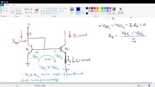 IC L 10 WIDLAR CURRENT MIRROR [upl. by Nnylcaj]