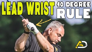 The Lead Wrist In The Golf Swing Crazy Detail [upl. by Norrahc]