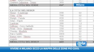 Vivere a Milano ecco la mappa delle zone più cool [upl. by Hau]