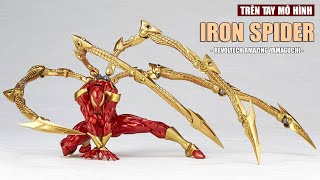 TRÊN TAY IRON SPIDER BỘ ĐỒ SIÊU MẠNH CỦA NHỆN NHỌ  REVIEW REVOLTECH IRON SPIDER  Rikaki VLOG 15 [upl. by Alver]