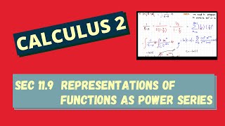 Representations of Functions as Power Series 119 [upl. by Netsew75]