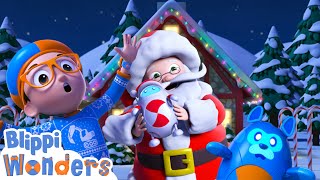 Blippi Saves Christmas  Blippi Wonders Educational Cartoons for Kids [upl. by Ayidah]