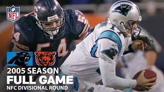 FULL GAME Carolina Panthers vs Chicago Bears  NFL 2005 Season NFC Divisional Round [upl. by Nonahs]