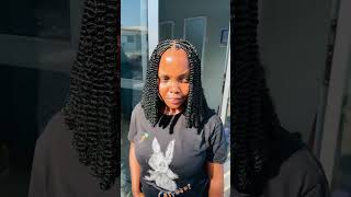 Short passion twist braids looksbyrey [upl. by Todd727]