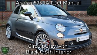 Abarth 595 14 TJet Manual registered September 2015 65 finished in Circuit Grey [upl. by Jaala]