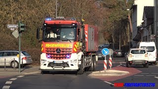 Einsatzfahrten zum Großbrand auf dem Gestüt Erlenhof in Bad Homburg [upl. by Gerard484]