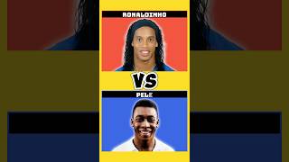 ✨ Ronaldinho vs Pelé The Magic of Brazilian Football 🇧🇷⚽ [upl. by Brick]