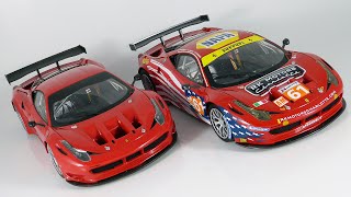 118 Hot Wheels Elite Ferrari 458 Italia GT2  duet [upl. by Edals]