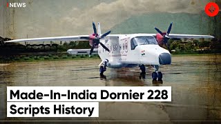 HAL manufactured Dornier 228 makes maiden journey from Assam to Arunachal [upl. by Tutankhamen]