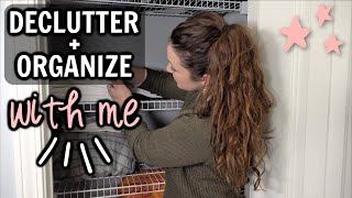 DECLUTTER amp ORGANIZE WITH ME  Dresser Drawer Organization  Linen Closet [upl. by Allak183]