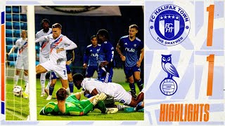 📺 HIGHLIGHTS  Halifax Town 11 Latics [upl. by Ayetal]