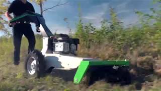 ETESIA  Nouvelle faucheusedébroussailleuse ATTILA 60 en action [upl. by Ittak]