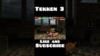 LAW VS HEIHACHI FIGHT TEKKEN 3  ytshorts viralshort viral shorts [upl. by Nauqes344]