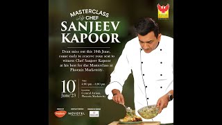 Masterclass By Chef Sanjeev Kapoor at Phoenix Marketcity Chennai [upl. by Atolrac]