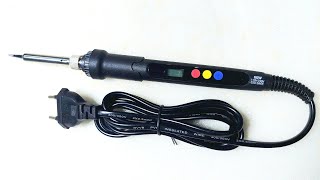 Smart Digital Soldering Iron with Temperature controlled Display [upl. by Llemrej]