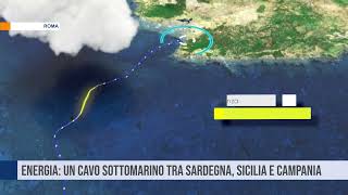 Energia un cavo sottomarino tra Sardegna Sicilia e Campania [upl. by Ramoh]