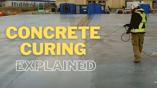 Why Curing of Concrete is Important Concrete Curing Process [upl. by Astrea]