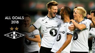 Rosenborg 2018  All Goals [upl. by Darsie401]