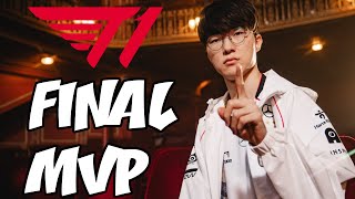 AsÍ es Como Faker GANÓ SOLO la QUINTA  Jugadas que NO VISTE Final Worlds T1 vs BLG [upl. by Ettenauq524]