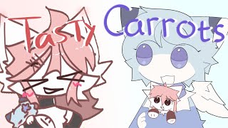 ✦ Tasty Carrots  Animation meme  Collab with Yuii22 ✦ [upl. by Guildroy]