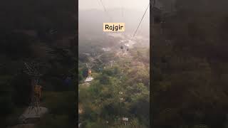 rajgir ropeway bihar rajgir tourism tourist placestovisit ropeway intresting famousshorts [upl. by Yelsnik171]