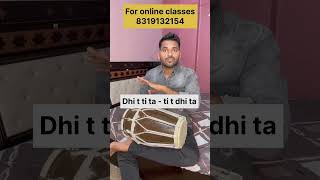 Kaharwa taal fast pattern  dholak lesson  abhay dholak dholak dholaklesson music kaharwataal [upl. by Saihtam939]