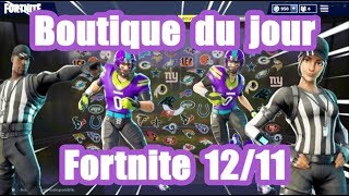 Fortnite  La boutique du jour 12 Novembre [upl. by Aryhs]