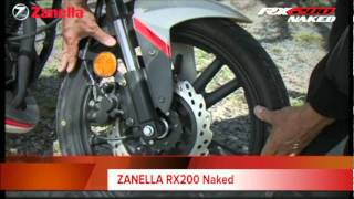 Zanella Test  RX 200 Naked por Gustavo Morea [upl. by Lindeberg844]