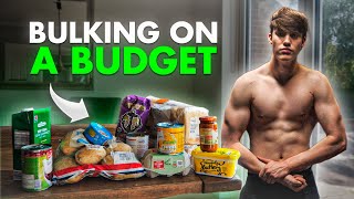 How To Bulk For Only £3 A Day 3500 Calories  Budget Bulking Plan [upl. by Esiuqram]