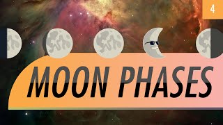 Moon Phases Crash Course Astronomy 4 [upl. by Heda]