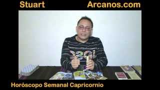 Horoscopo Capricornio del 23 de febrero al 1 de marzo 2014  Lectura del Tarot [upl. by Allehc]