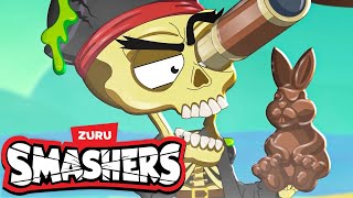 SMASHERS Easter Eggs  Season 5 Episode 4  Zuru  Smashers World  Animated Stories [upl. by Eentruok]